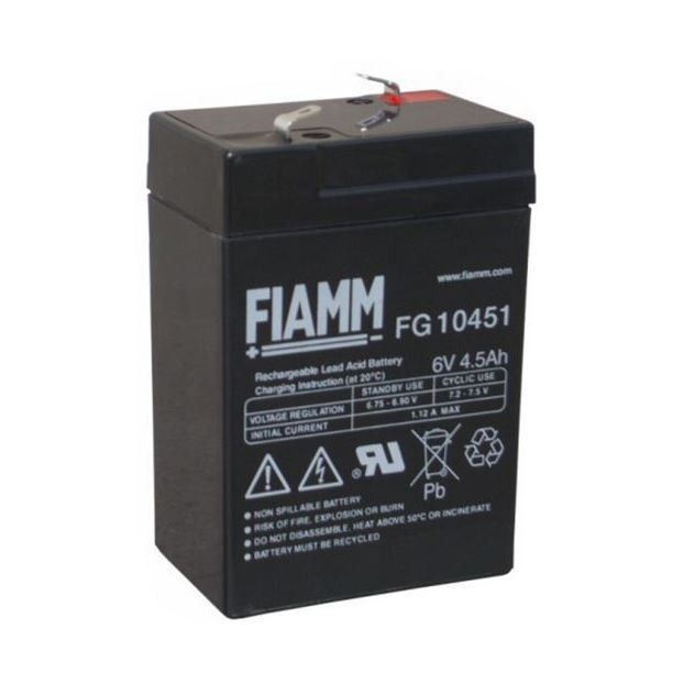 FIAMM akumulator 6V/ 4,5Ah 6/Z7992