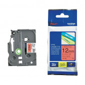 BROTHER trak TZe 431 rdeč/črn 12mm