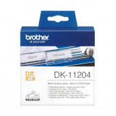 BROTHER DK11204 termične večnamenske nalepke 17x54mm