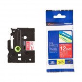BROTHER trak TZe 435 rdeč/bel 12mm