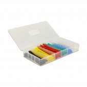 Delock termo skrčke set 100 kos barvne 86264