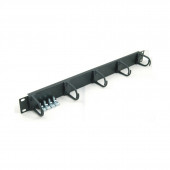 Triton organizator 1U rack 30x35mm črn