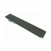 Triton slepi panel 2U rack črn