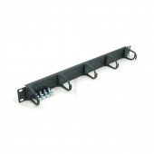 Triton organizator 1U rack 30x35mm črn