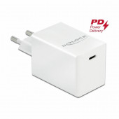 Pretvornik USB - 220V 3A bel USB Tip C PD 3.0 60W GaN Delock za Apple