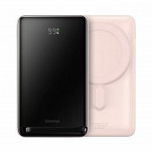 Baseus prenosna baterija 10.000mAh 20W PowerBank magsafe roza PPCX000204