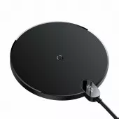 Baseus polnilec brezžični 15W QC črn CCED000001
