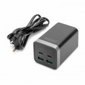 Digitus polnilec 150W 2xTipC 2xTipA PD GaN DA-10181