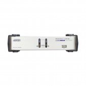 ATEN KVM stikalo 2x1 namizni VGA/USB/ AVDIO+množilnik+USB hub CS1742