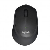 Logitech miška M330 Silent Plus brezžična črna 910-004909