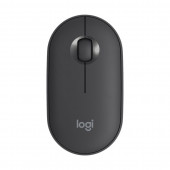 Miška Logitech M350 Pebble Brezžična, Bluetooth, siva