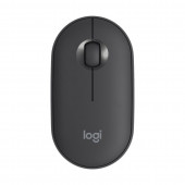 Miška Logitech M350 Pebble Brezžična, Bluetooth, siva