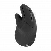 SBOX miška vertikalna brezžična USB črna VM-838B
