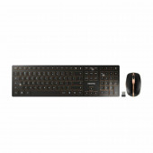 Cherry tipkovnica & miška DW 9100 črna Bluetooth UK SLO gravura JD-9100GB-2