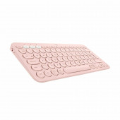 Logitech tipkovnica K380 SLO brezžična Multi-Device roza 920-009867