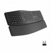 Tipkovnica Logitech ERGO K860  Unifying in Bluetooth, SLO, grafitna