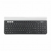 Logitech tipkovnica K780 MultiDevice SLO brezžična Bluetooth siva/bela 920-008042