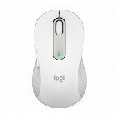 Logitech miška M650 Signature velikost M brezžična Bluetooth bela 910-006255
