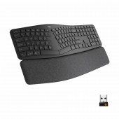 Logitech tipkovnica ERGO K860 SLO Unifying Bluetooth grafitna 920-01010