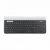Logitech tipkovnica K780 MultiDevice SLO brezžična Bluetooth siva/bela 920-008042