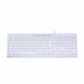 Cherry tipkovnica STREAM bela USB SLO JK-8500SL-0