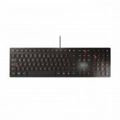 Cherry tipkovnica KC 6000 Slim črna USB UK SLO gravura JK-1600GB-2