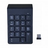 Gembird tipkovnica numerična brezžična KPD-W-02 črna