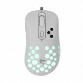 WHITE SHARK miška bela GM-5013 AZRAEL-W Gaming