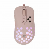 WHITE SHARK miška roza GM-5013 AZRAEL-P Gaming