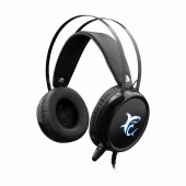 WHITE SHARK slušalke+mikrofon črne gaming GH-1947 MARGAY