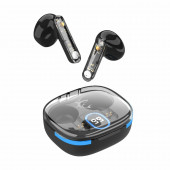 WHITE SHARK slušalke HYPERBEAT črne bluetooth z mikrofonom GEB-TWS37