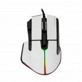 WHITE SHARK miška bela GM-9006 MARROK-W Gaming