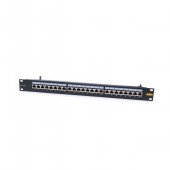 Leviton panel CAT.6+ FTP 24-port C6CPNLF240K2M