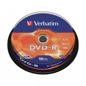 DVD-R 4,7Gb 16x 10-cake Verbatim