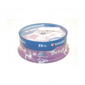 DVD+R 4,7Gb 16x 25-cake Verbatim