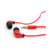 Slušalke ušesne stereo z mikrofonom EP-038R rdeče SBOX