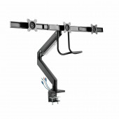 WHITE SHARK nosilec namizni LCD 3xmonito Gaming črni GMS-3203 RHAMSES-III