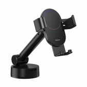 Baseus nosilec univerzalni za telefone Simplism gravitacijski črn SUYL-JY01