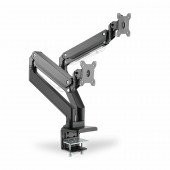 Digitus namizni nosilec za 2x monitor črn DA-90427