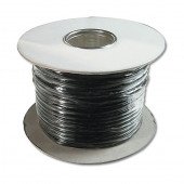 Digitus kabel Flat AWG 26-8 črn 100m kolut