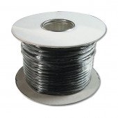 Digitus kabel Flat AWG 26-6 črn 100m kolut