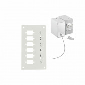 EFB optična montažna plošča 6x SC/LC za DIN Rail ohišje 53705.3V2B