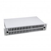 Optični panel 48cm  SC 48x duplex adap. 2U, prazen, siv EFB