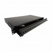 KELine optični panel  rack 24x ST prazen RAB-FO-X15-SL