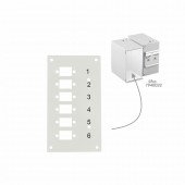 EFB optična montažna plošča 6x SC/LC za DIN Rail ohišje 53705.3V2B