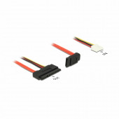 Delock adapter SATA 7pin+4pin floppy- 1x SATA 22pin 30cm 84852