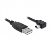 Delock kabel USB A-B mini kotni-horiz.2m 82682