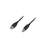 Kabel USB A-B  5m Digitus dvojno oklopljen črn
