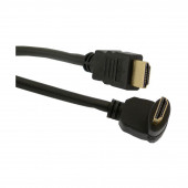 HDMI kabel z mrežno povezavo kotni 1,5m črn SBOX