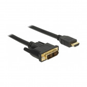 HDMI-DVI-D 18+1 kabel 10m Delock